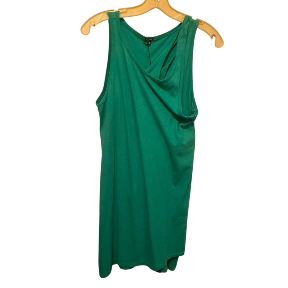 Monrow Green Mini Dress nwt